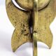 Brutalist candleholder bronze