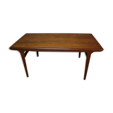 Samcom scandinavian expandable teak table