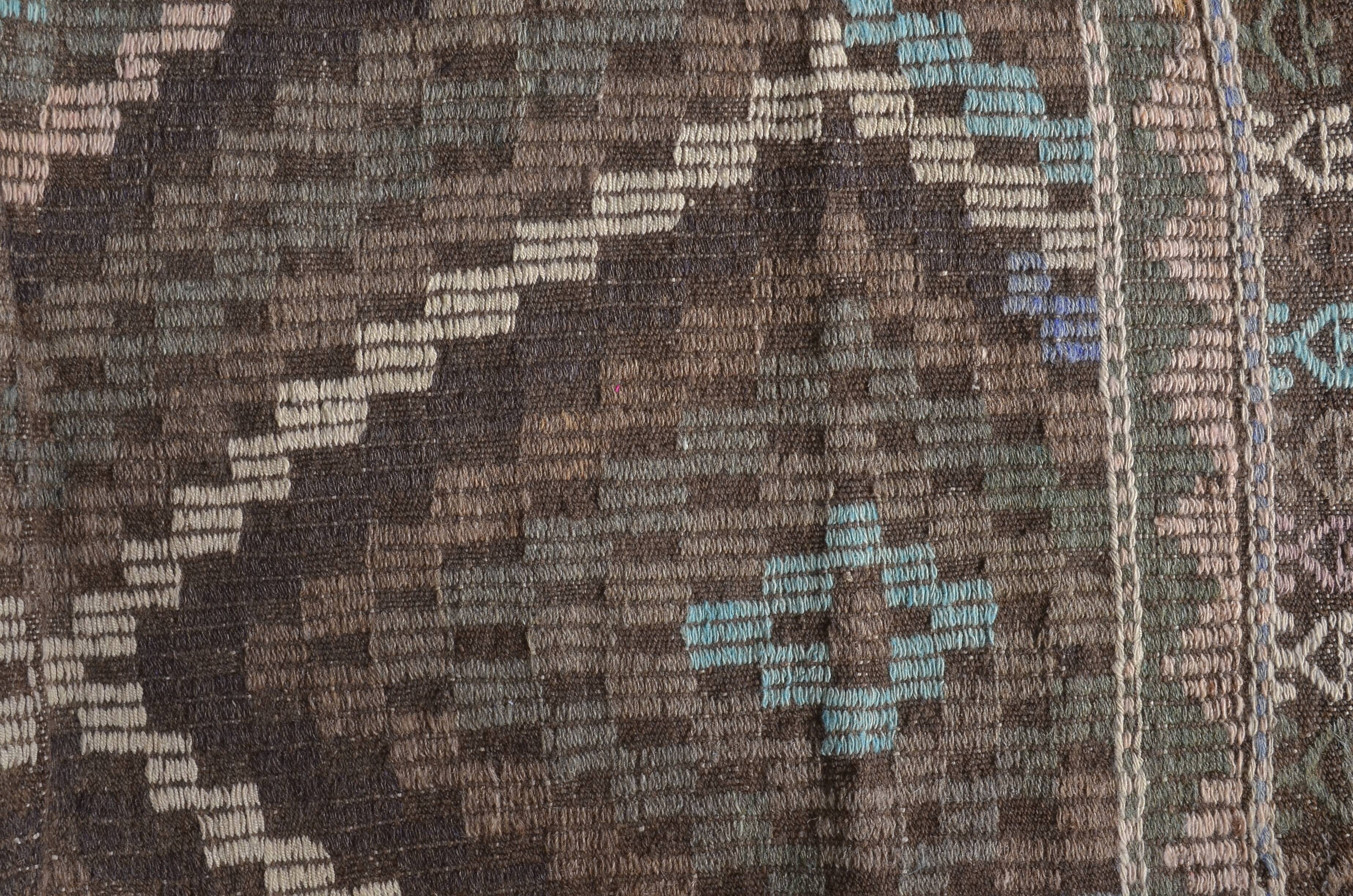 Oushak Decorative Kilim Rug 1884