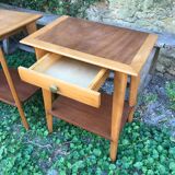 Scandinavian bedside tables