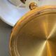 Vintage marble and velvet metal lamp
