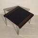 Girsberger square coffee table, Design Switzerland, 1981