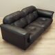Brown leather sofa, Swiss design, 1970s, manufacture: De Sede
