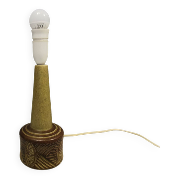 Lampe de table en céramique PM, Danemark années 1970.