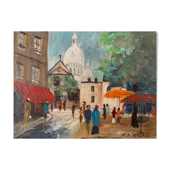 Montmartre painting