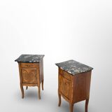 Tables de chevet italiennes, années 1950