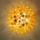 Chandelier Murano glass Canadiens Mazzega tissue 70