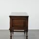 Antique English sideboard from the early 18th century made of oak