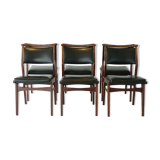 Set of 6 dining chairs in rosewood 1960s