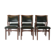 Set of 6 dining chairs in rosewood 1960s