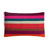 Housse de coussin kilim vintage turque faite à la main, 30 x 50 cm