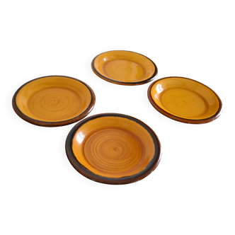 Saint Clément plates porcelain from the 1960s.