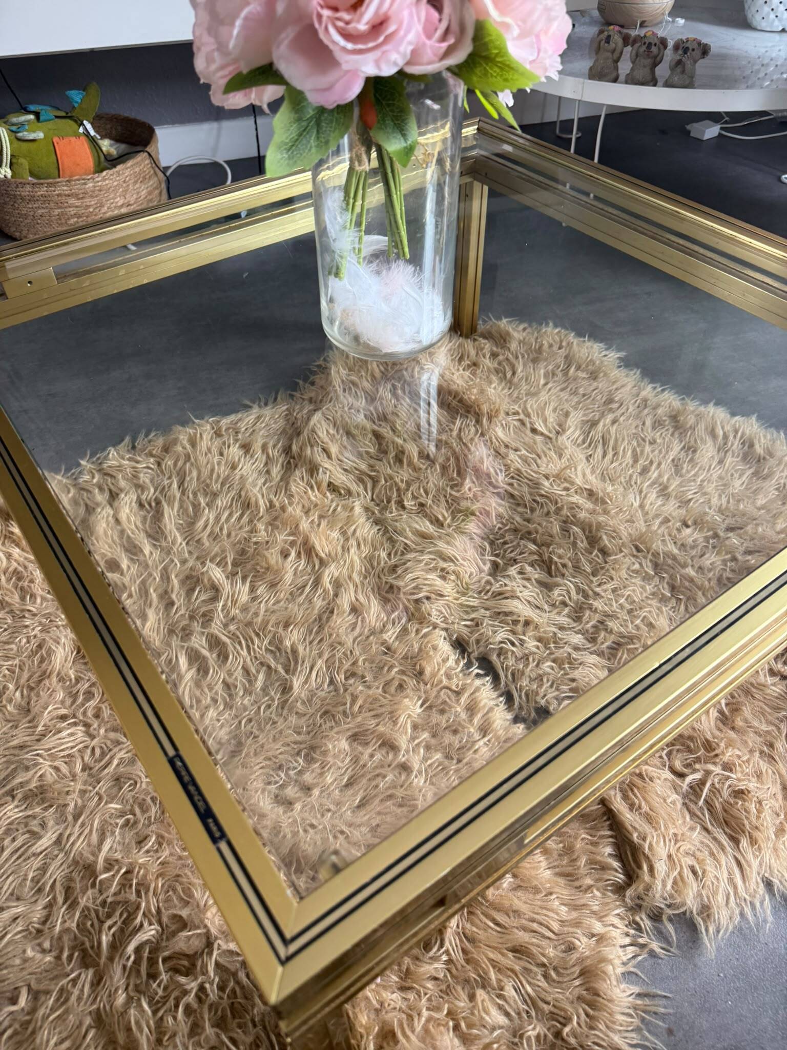 Table basse pierre vandel