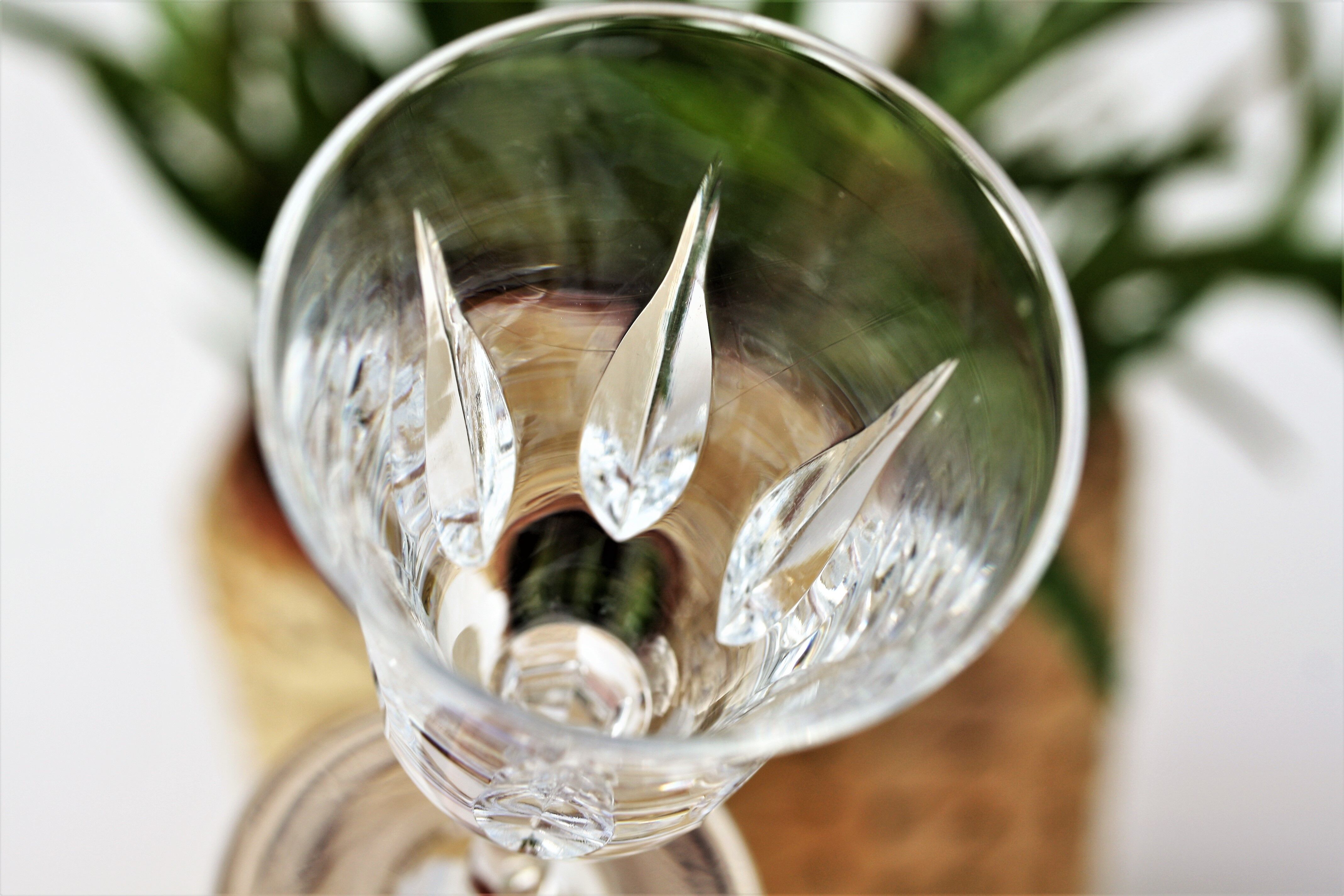 Set of 6 glasses with port St Louis cerdanya model