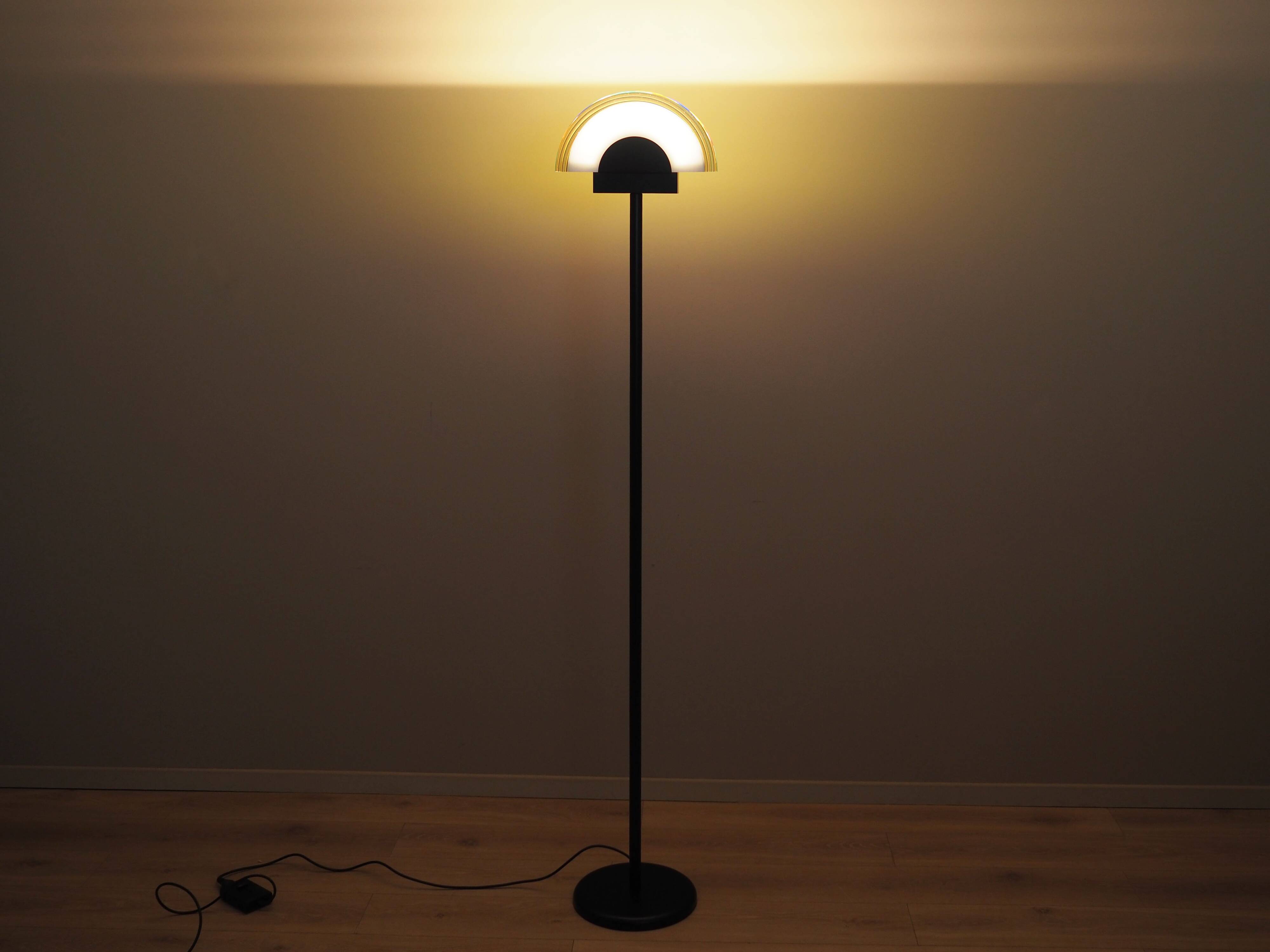 Floor lamp, Italian design, 1970s, production: Italy
