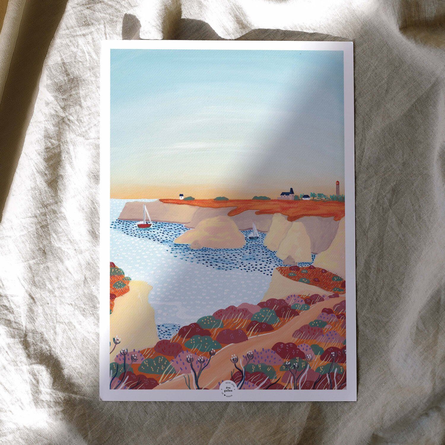 Poster Belle-ile-en-mer, Goulphar