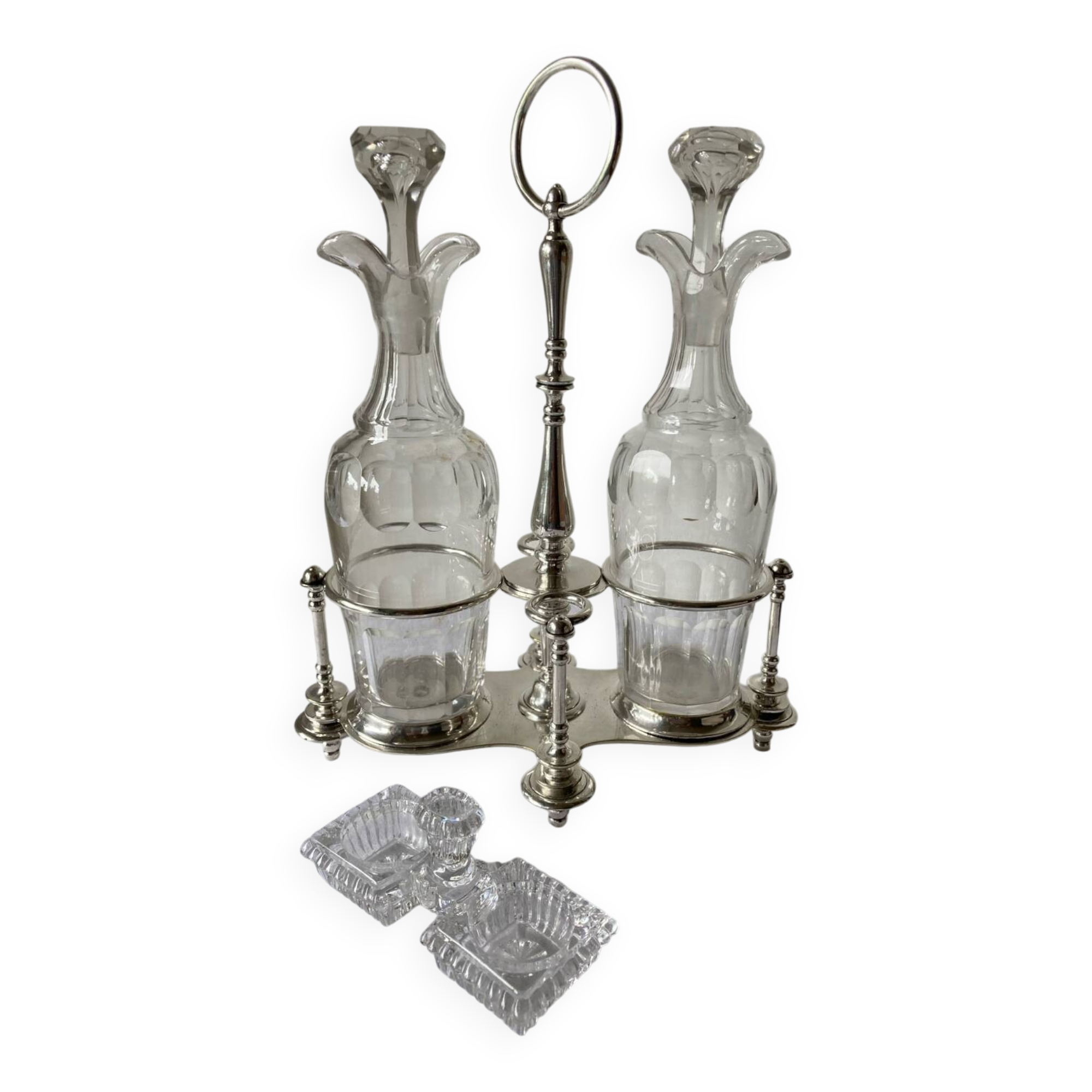 Christofle silver-plated metal servant