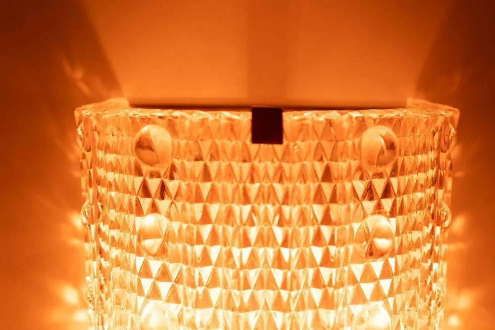 Vintage glass wall sconces by Carl Fagerlund, Lyfa glass sconces.