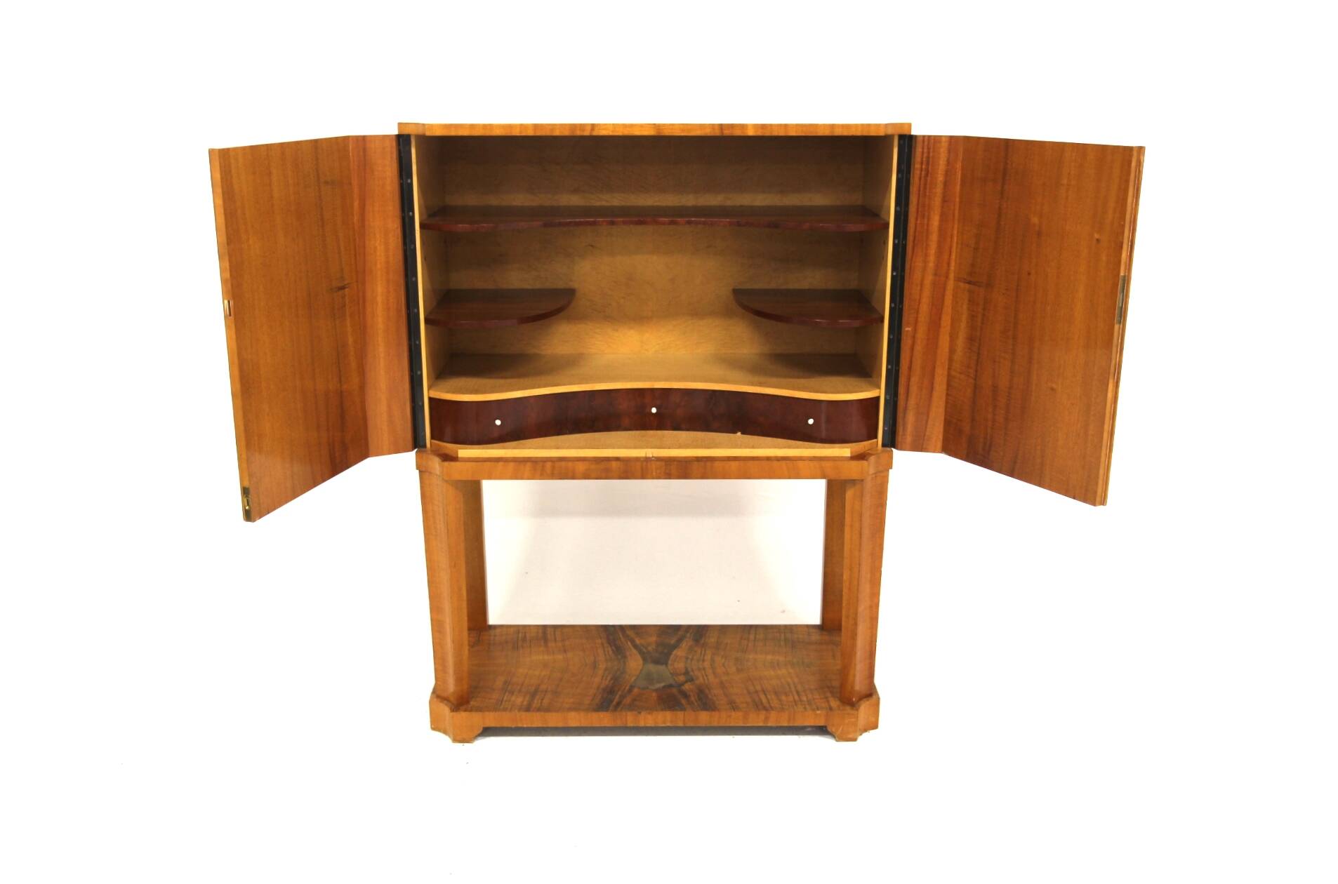 Scandinavian wooden bar cabinet, Swedish modern, Sweden, 1930