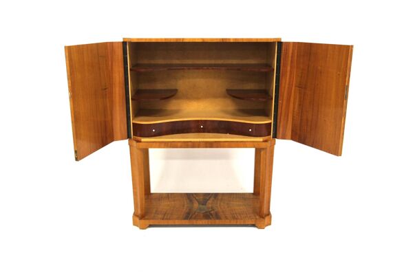 Meuble-bar scandinave en bois, Swedish modern , Suède, 1930