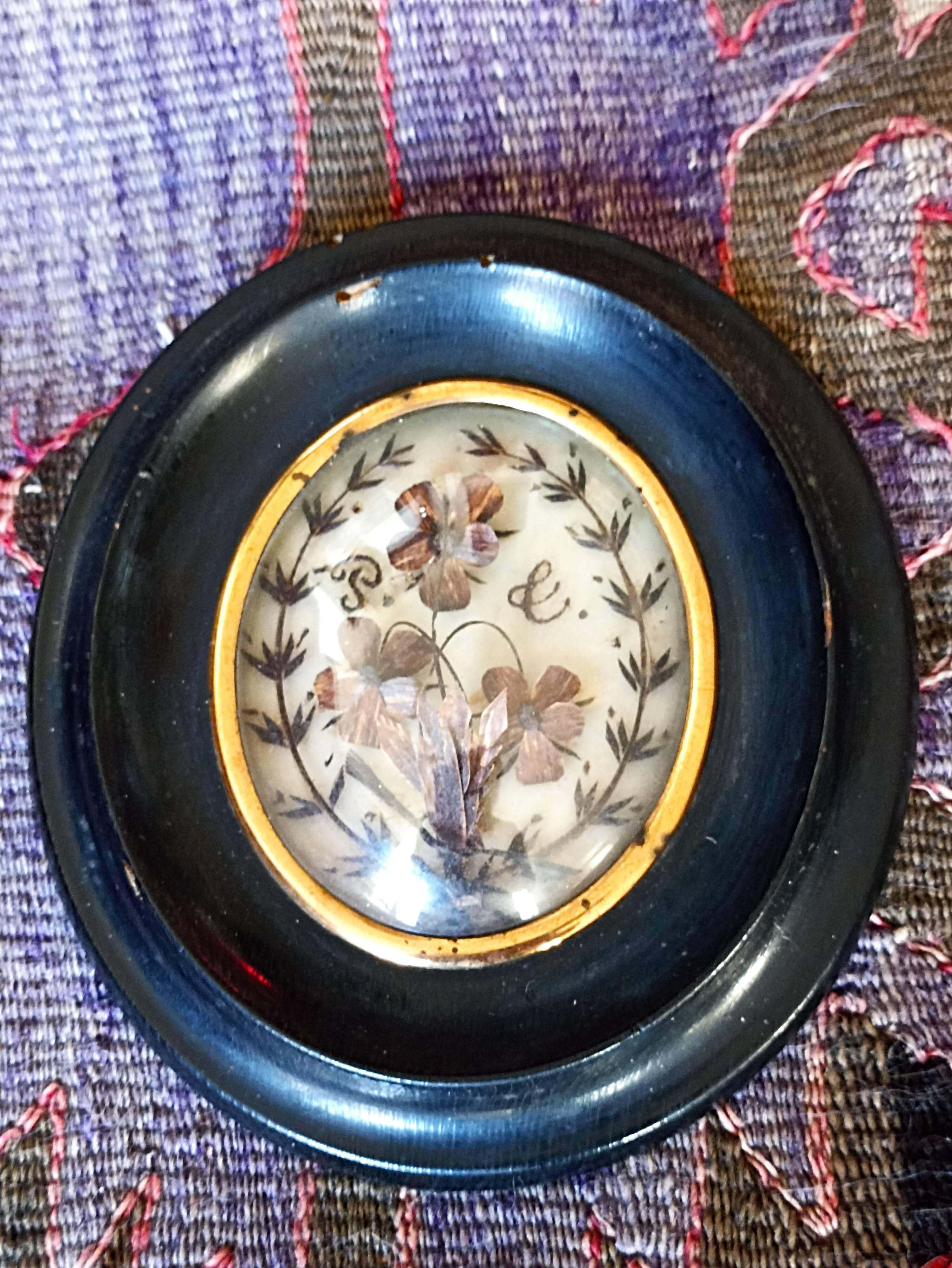 Oval frame Napoleon III