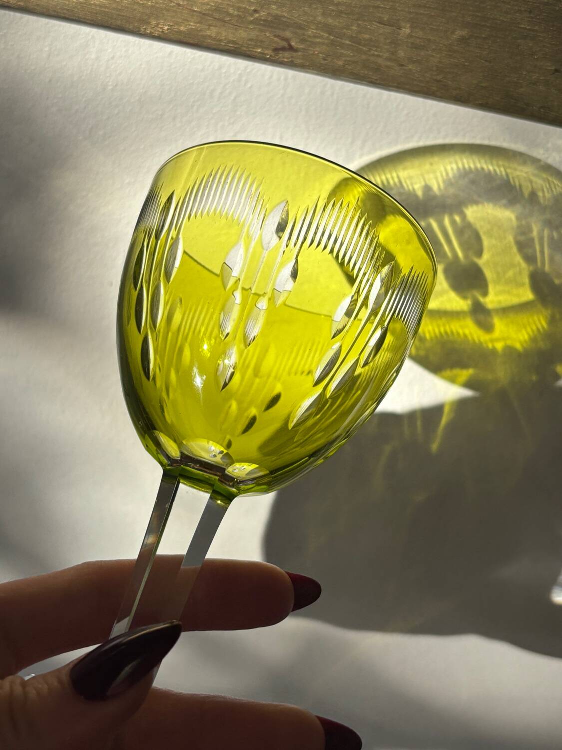 1 Verre Baccarat m. Molière - Roemer glass