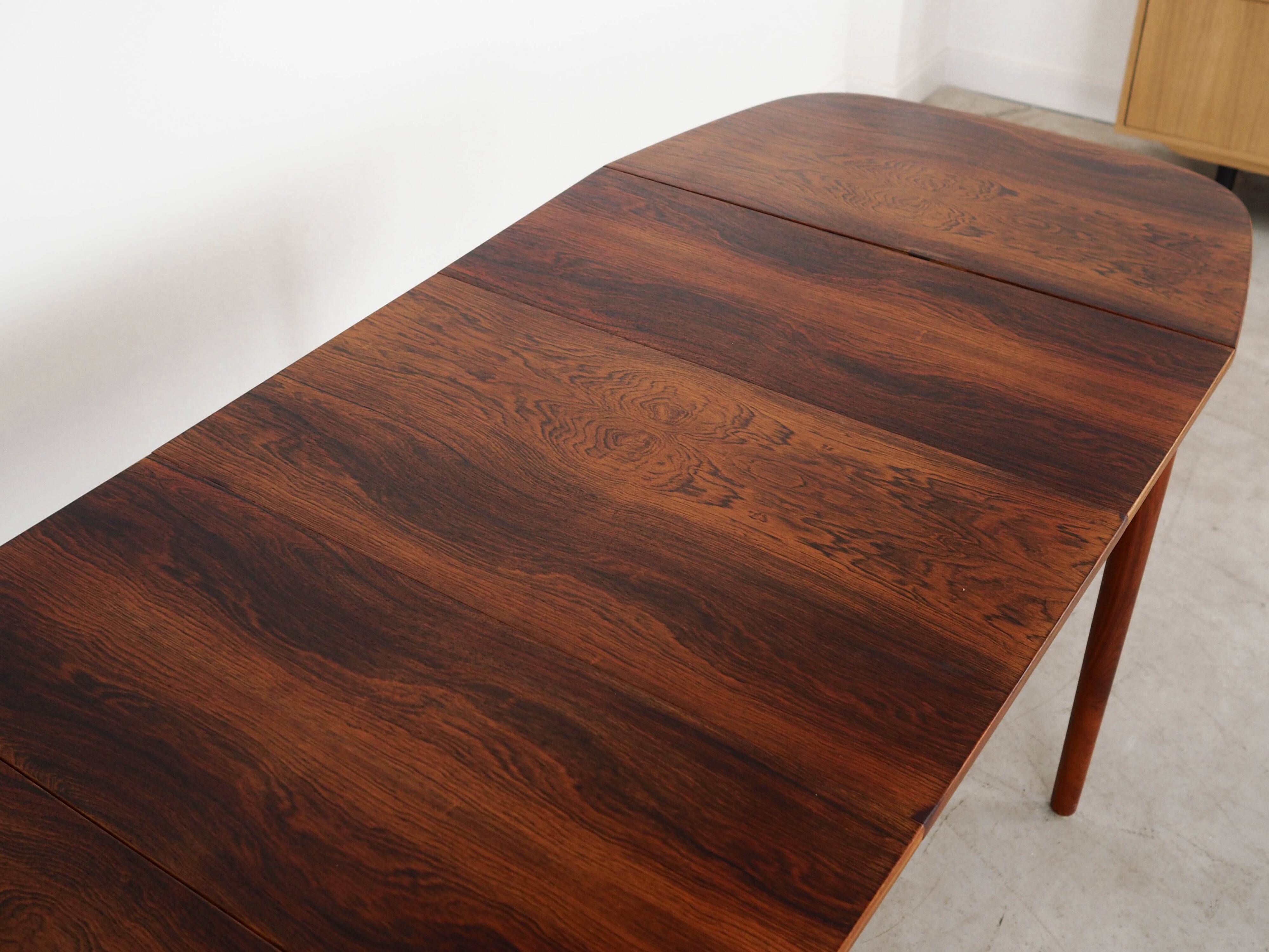 Rosewood table, Danish design, 1970s, production: Denmark
