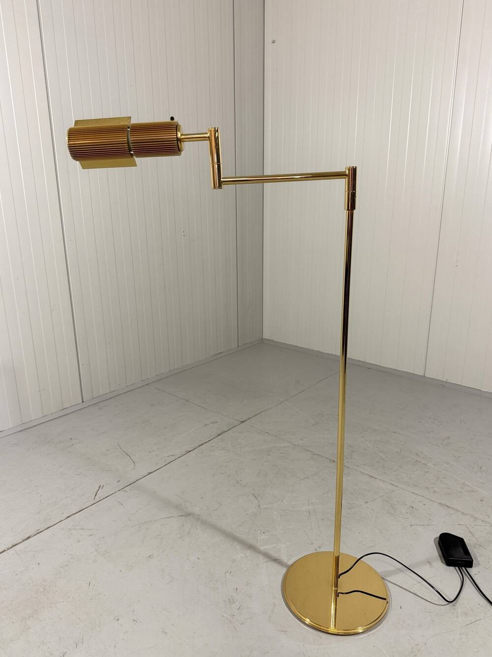 Viktor Frauenknecht brass Haloprofil 878HR floor lamp Swiss Lamps