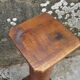 Oak church side table 83 cm