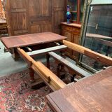 Dining table in Renaissance style.