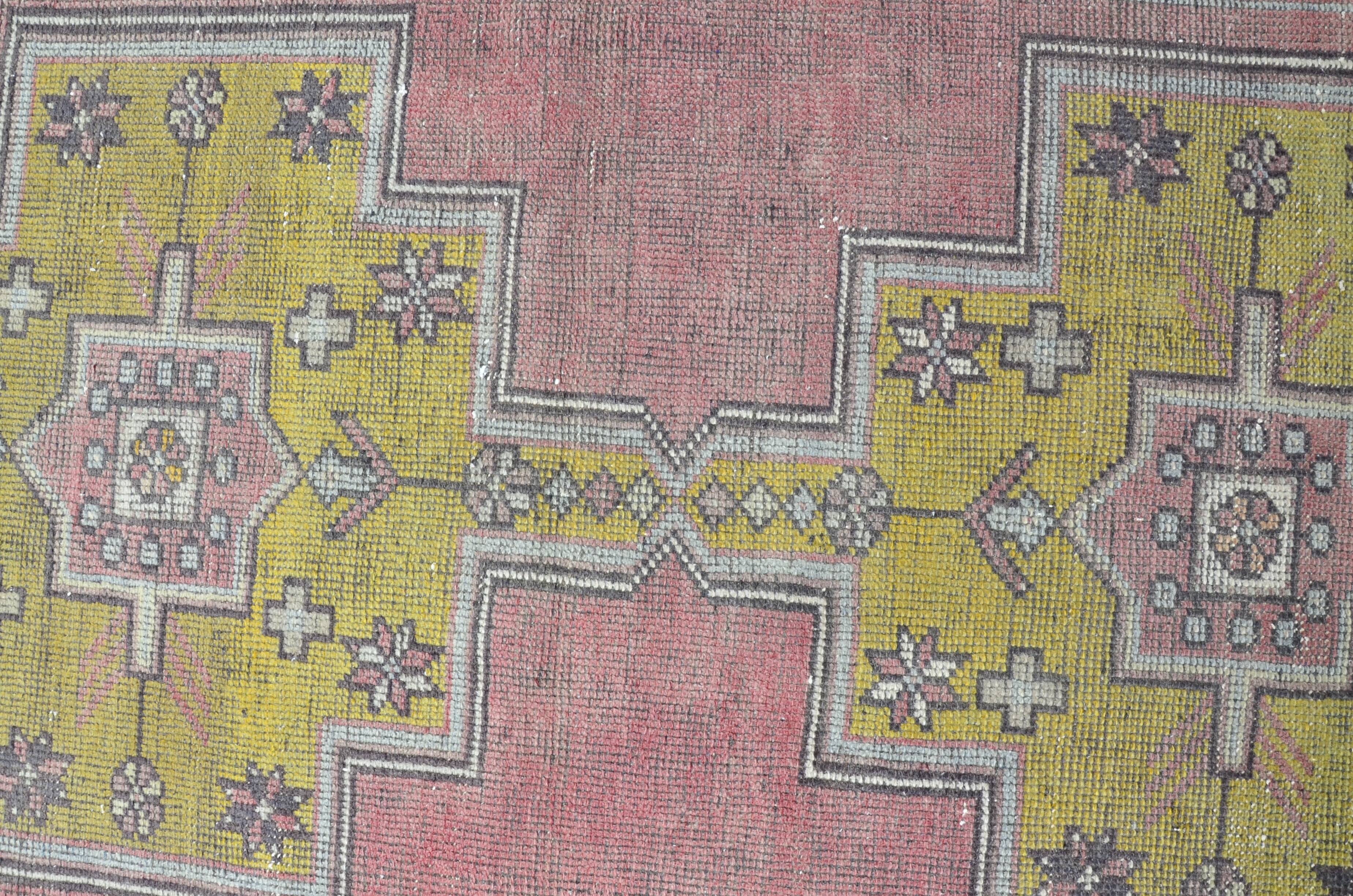 Colourful Oushak Vintage Floor Carpet sku 2508