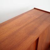 Teak highboard, Danish design, 1960s, production: Denmark