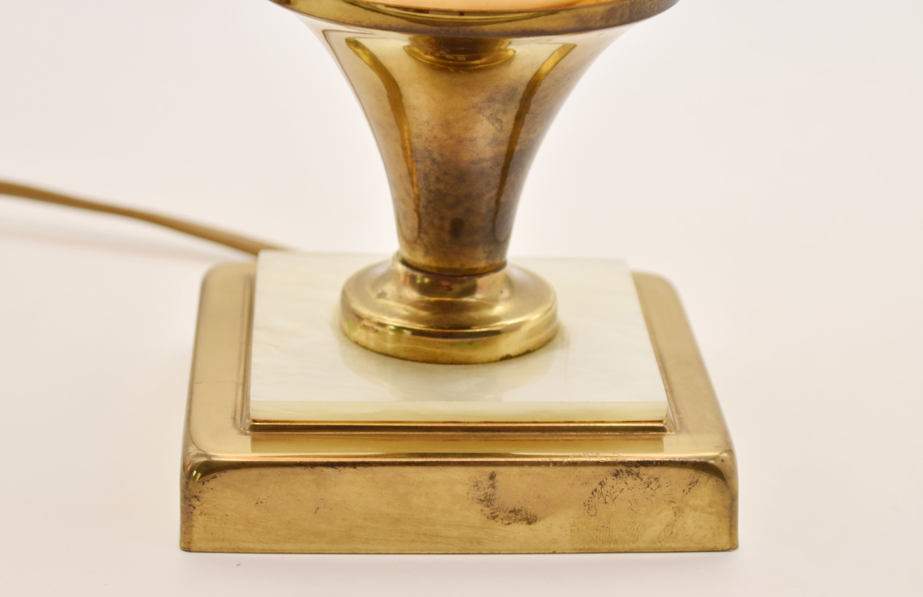 Pearly Rougier vintage Tulip lamp