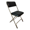 Manufrance leatherette folding chair