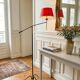 ​Lampadaire tripode à contrepoids Maison Lunel ,Années 50