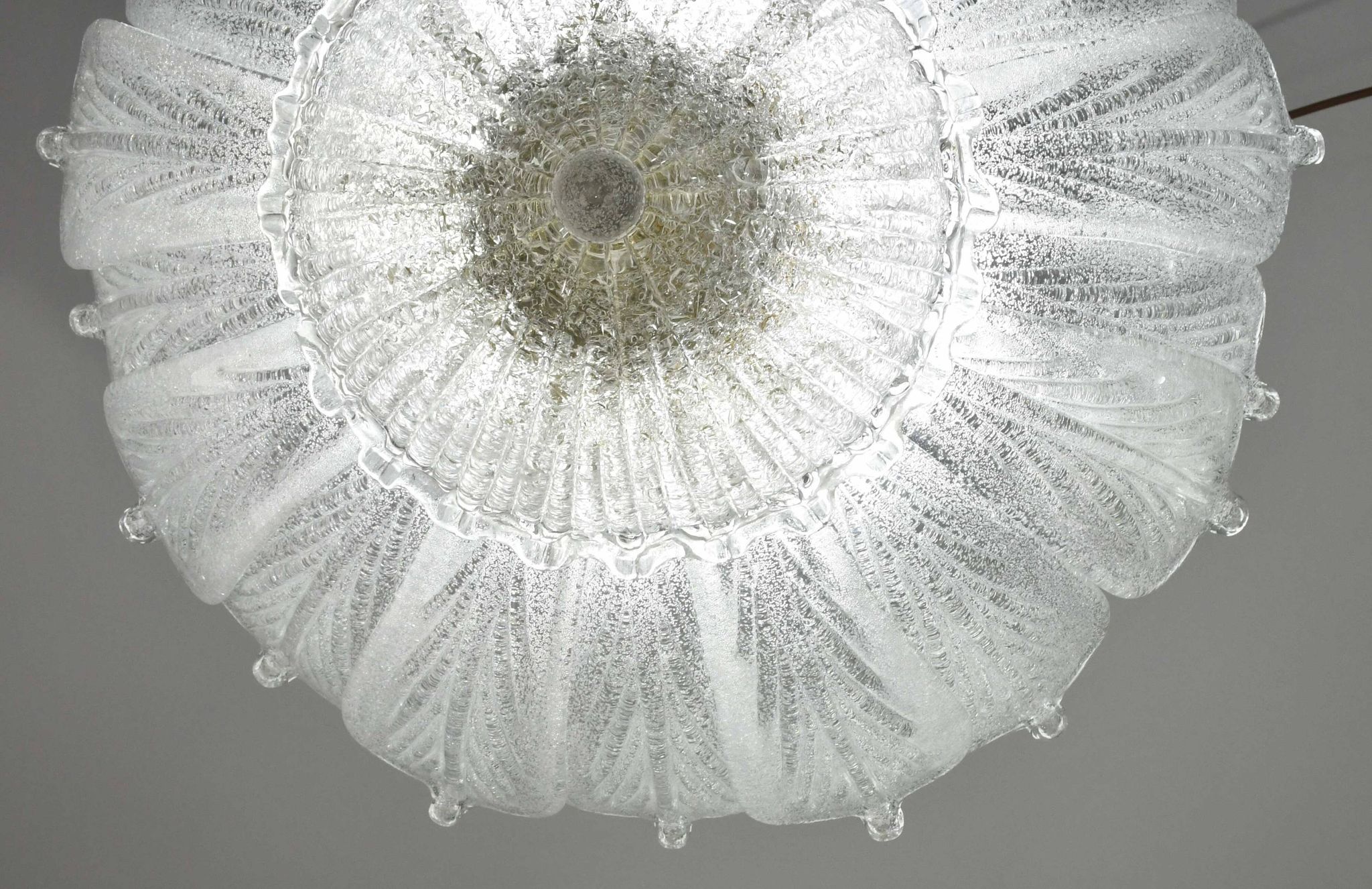 Napoli, Italian Murano Glass Ceiling Light or Flush Mount, 1970s