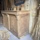 Magnificent Antique Oak Trade Counter with Numerous Drawers