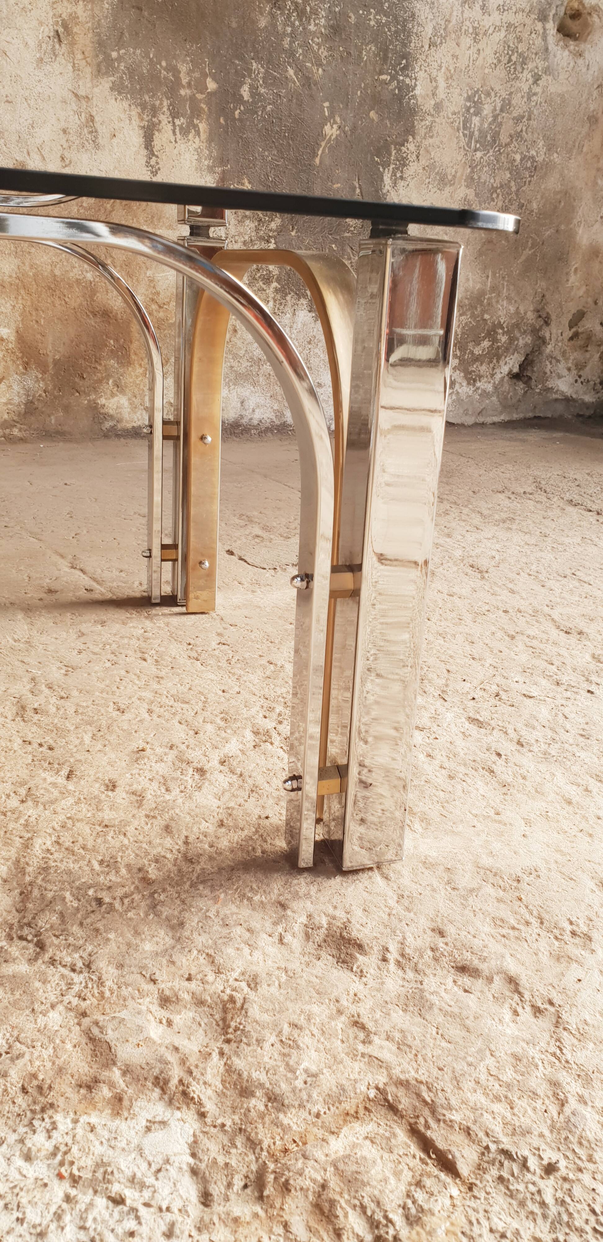 Table basse en verre