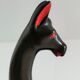 Empty pocket zoomorphic figure ceramic design 60s