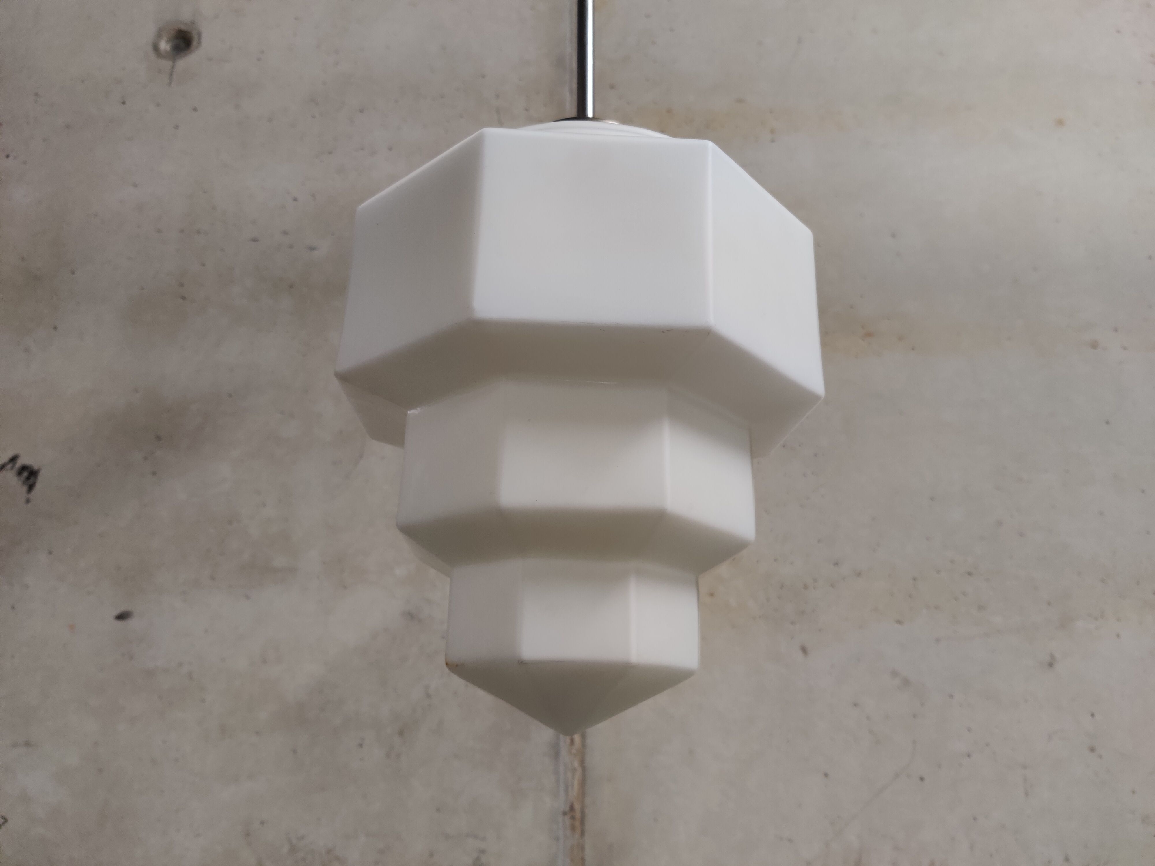 Art deco skyscraper pendant light 1930s