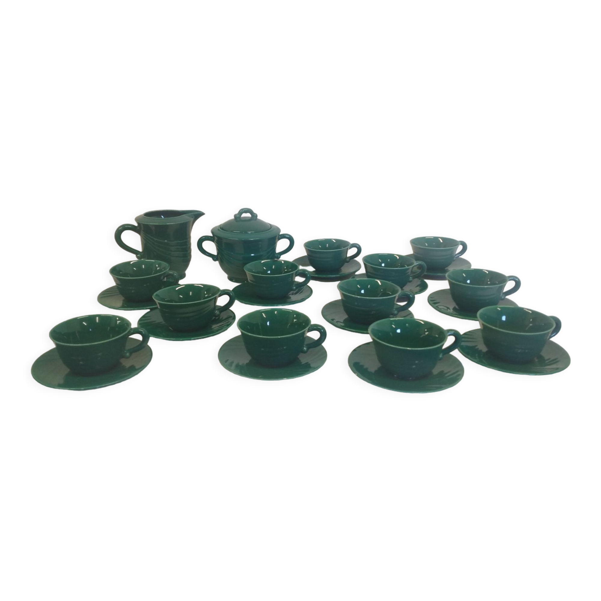 Coffee service p.l france bandeau art deco