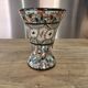 Rare diabolo vase by Jean Gerbino, Vallauris, 15 cm, mixed earth mosaic.