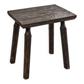 Table d'appoint dans le goût des Artisans de Marolles  1950
