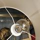 1970s pair of brass table lamps from France
