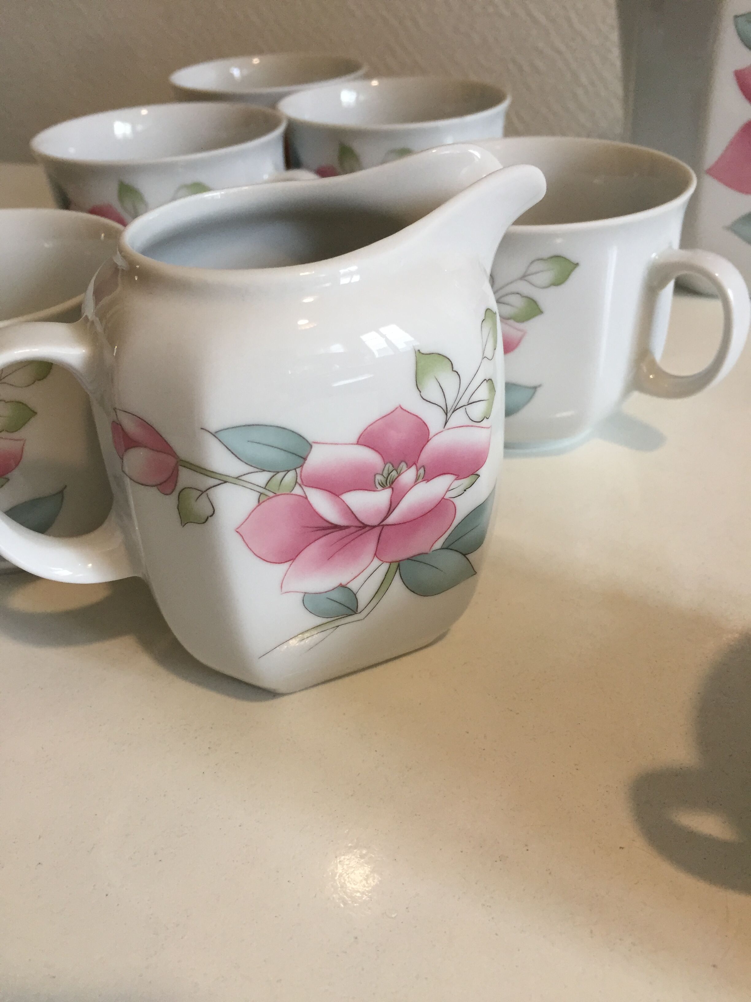 Porcelain tea or coffee service