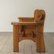 David Rosén, solid pine, bench