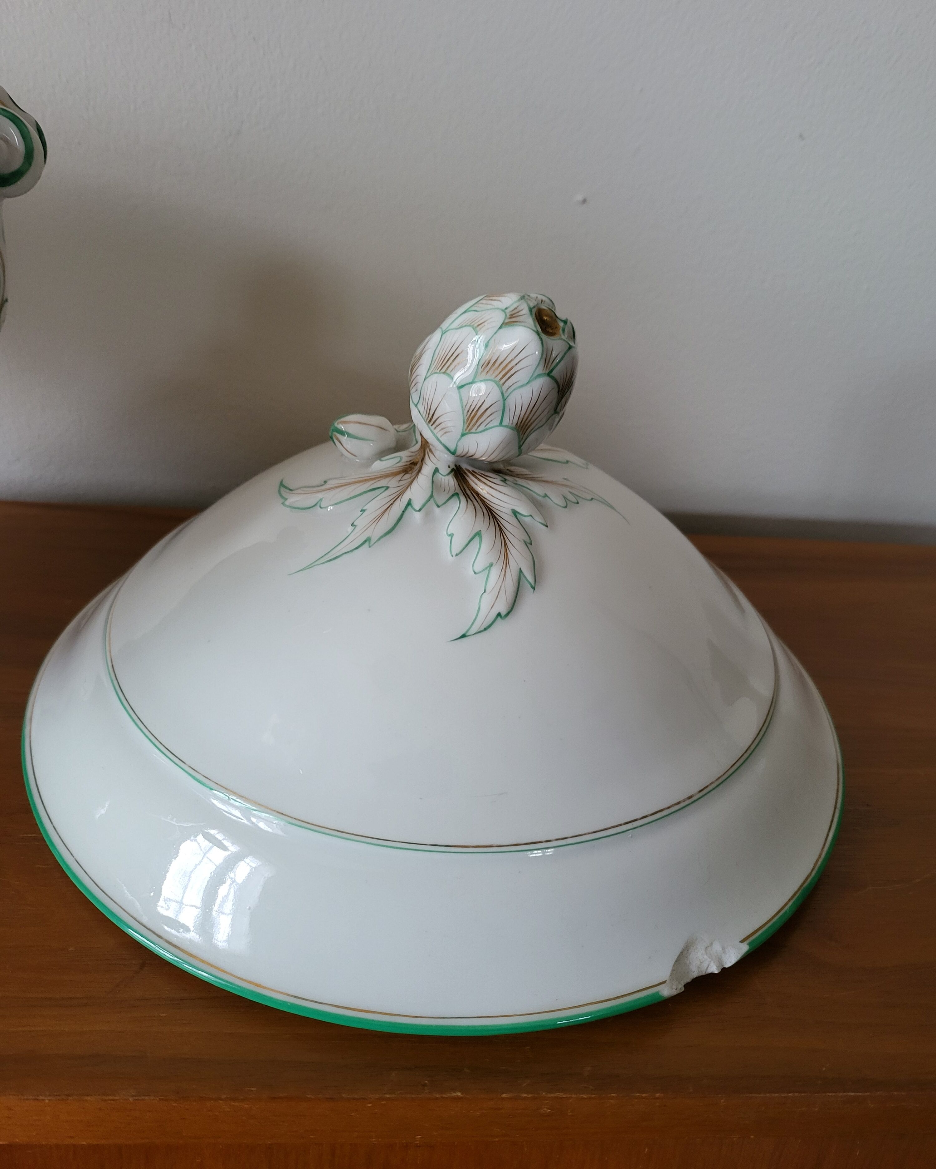 Antique Soup Tureen in Old Paris Porcelain