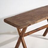 Antique rustic solid wood table (c.1900)