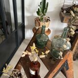 Old vintage wooden stepladder