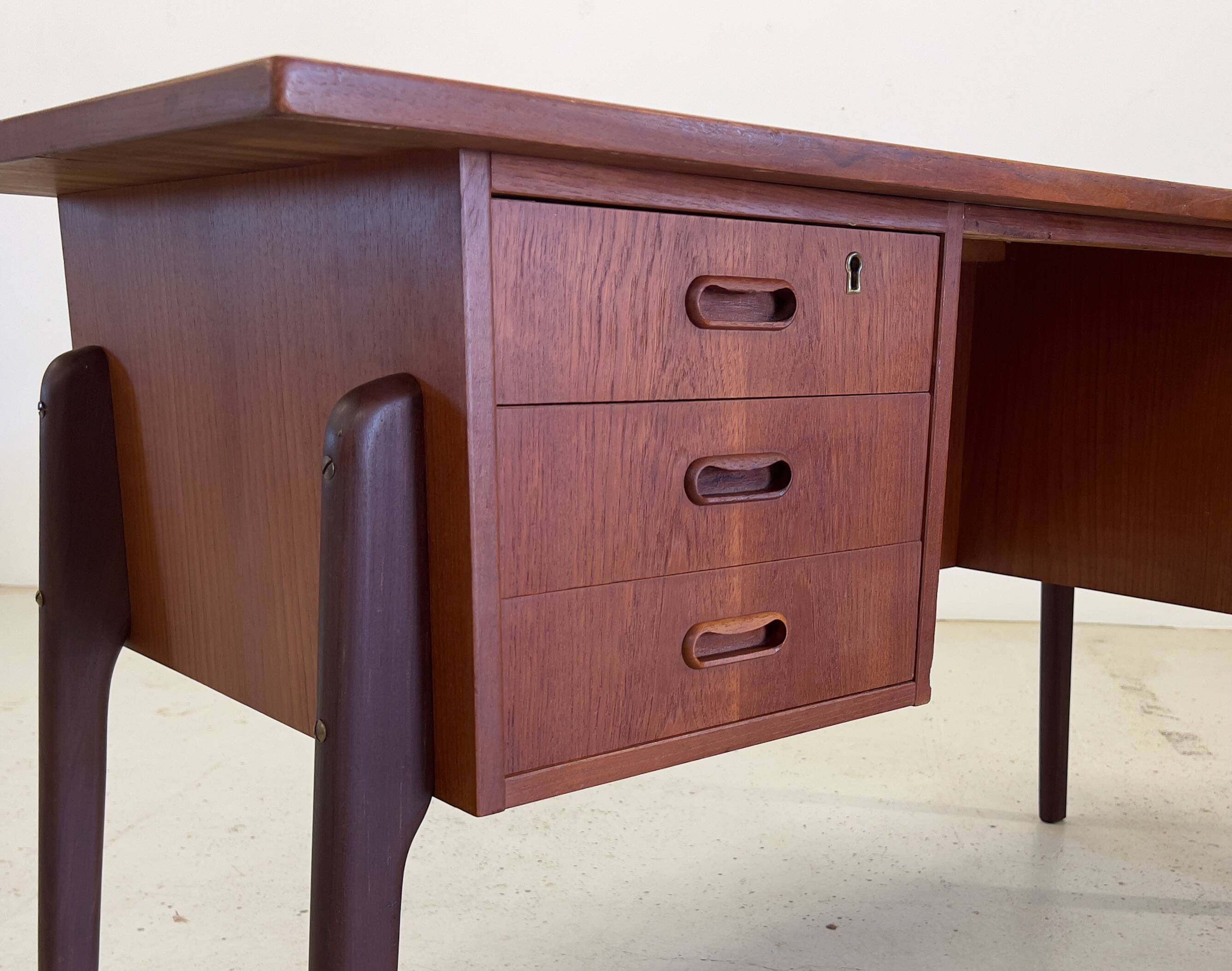 Danish Teak Desk, 1960s.